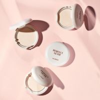 Пудра для лица с эффектом сияния THE SAEM Perfect Glam Glow Pact - вид 6 миниатюра