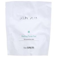 Набор отшелушивающих пилинг-дисков для чувствительной кожи THE SAEM Derma Plan Peeling Toner Pad Special Set - вид 2 миниатюра
