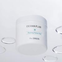 Набор отшелушивающих пилинг-дисков для чувствительной кожи THE SAEM Derma Plan Peeling Toner Pad Special Set - вид 3 миниатюра