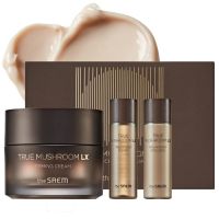 Набор уходовых средств с кремом для лица с грибным комплексом THE SAEM True Mushroom LX Firming Cream Special Set - вид 1 миниатюра