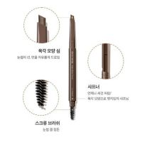 Карандаш для бровей с трехмерным шестигранным стержнем THE SAEM Eco Soul Edge Brow Pencil - вид 3 миниатюра