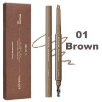 Карандаш для бровей с трехмерным шестигранным стержнем THE SAEM Eco Soul Edge Brow Pencil - вид 4 миниатюра