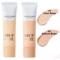 Тональная основа для лица, выравнивающая тон кожи THE SAEM Drop Be Colors Cover Pick Foundation SPF50+ PA+++ - вид 1 миниатюра