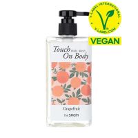 Веганский парфюмированный гель для душа с растительными экстрактами THE SAEM Touch On Body Wash Vegan - вид 5 миниатюра