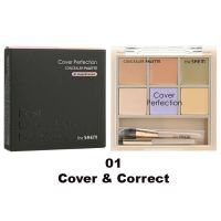 Палетка консилеров для лица THE SAEM Cover Perfection Concealer Palette 01 Cover&Correct - вид 1 миниатюра