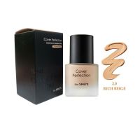 Тональный крем-консилер, 15 мл THE SAEM Cover Perfection Concealer Foundation SPF40 PA++ 15 ml - вид 6 миниатюра