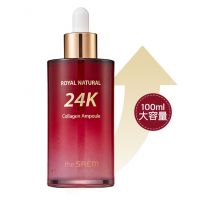 Сыворотка для лица с коллагеном и золотом THE SAEM Royal Natural 24K Collagen Ampoule - вид 2 миниатюра