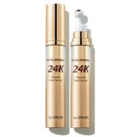 Питательная сыворотка-роллер для лица с коллагеном и золотом THE SAEM Royal Natural 24K Placenta Multi Serum - вид 1 миниатюра