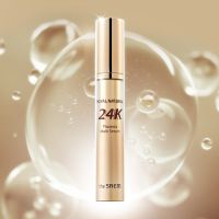 Питательная сыворотка-роллер для лица с коллагеном и золотом THE SAEM Royal Natural 24K Placenta Multi Serum - вид 5 миниатюра