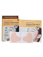 Набор солнцезащитных одноразовых тканевых патчей (5 пар) THE SAEM Snail Essential EX Outdoor Sun Patch