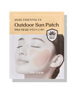 Набор солнцезащитных одноразовых тканевых патчей (5 пар) THE SAEM Snail Essential EX Outdoor Sun Patch - вид 9 миниатюра