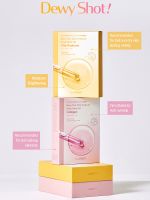 Набор из 10 шт. одноразовых тканевых масок с коллагеном THE SAEM Dewy Shot Daily Ampoule Mask Sheet Set Collagen - вид 5 миниатюра