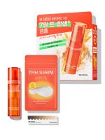Набор - сыворотка и патчи с микроиглами от пигментации THE SAEM Golden Berry C Blemish Ampoule Special Set - вид 1 миниатюра