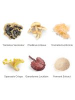 Набор тканевых одноразовых крем-масок с грибным комплексом (5 шт.) THE SAEM True Mushroom LX Lift UP Cream Mask - вид 6 миниатюра