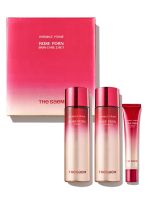 Набор антивозрастных уходовых средств для лица с растительным PDRN розы THE SAEM Wrinkle Prime Rose PDRN Skin Care 2 Set - вид 1 миниатюра