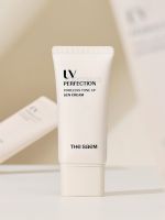Набор из двух солнцезащитных кремов для выравнивания тона кожи THE SAEM UV Perfection Poreless Tone UP Sun Cream SPF50+ PA++++ Set - вид 9 миниатюра
