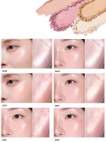 Запеченный хайлайтер для лица и кисть в наборе THE SAEM Glam Perfection Baked Highlighter Set - вид 2 миниатюра