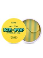 Гидрогелевые патчи для век с экстрактами лимона и базилика KOELF Lemon & Basil Ice-Pop Hydrogel Eye Mask - вид 4 миниатюра