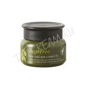 Глубоко увлажняющий крем для кожи вокруг глаз с маслом оливы INNISFREE Olive Real Eye Cream EX