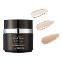 СС крем с экстрактом черного жемчуга THE SAEM Gem Miracle Black Pearl O2 CC Cream - вид 3 миниатюра