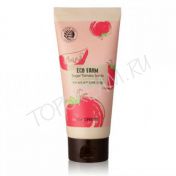 Сахарный скраб с экстрактом томатов THE SAEM Eco Farm Sugar Tomato Scrub - вид 1 миниатюра