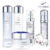 Многофункциональный тонер-эссенция THE SAEM Gem Miracle Diamond All in Toner Essence - вид 1 миниатюра