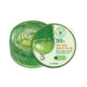 Гель-крем с 95% Aloe Vera THE SAEM Jeju Fresh Aloe Soothing Gel 95% - вид 1 миниатюра