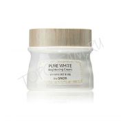 Осветляющий крем с эффектом сияния THE SAEM Pure White Brightening Cream - вид 1 миниатюра