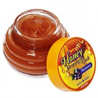 Ночная маска с медом и экстрактом черники HOLIKA HOLIKA Honey Sleeping Pack Blueberry - вид 1 миниатюра