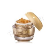 Крем с муцином улитки + вибромассажер THE SAEM Snail Essential 24K Gold Cream Set - вид 1 миниатюра