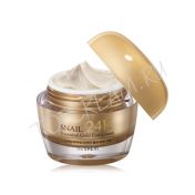 Крем для глаз с муцином улитки + вибромассажер THE SAEM Snail Essential 24K Gold Eye Cream Set - вид 1 миниатюра