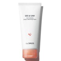 Пенка-контроль чистоты и жирности THE SAEM See & Saw A.C Control Deep Cleansing Foam