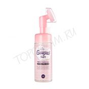 Пенка с экстрактом конняку и силиконовой щеточкой HOLIKA HOLIKA Gonyak Soft Perfect Bubble Foam - вид 1 миниатюра