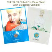 Тканевая маска для лица с экстрактами болгарской розы, календулы и ромашки THE SAEM Global Eco Mask Sheet With Bulgarian Complex - вид 1 миниатюра