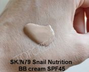 ББ-крем с экстрактом улитки. Дозатор.(15гр) SKIN79 Snail Nutrition BB cream SPF45 PA+++ 15g - вид 3 миниатюра