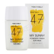 Молочко солнцезащитное с пудровым эффектом TONY MOLY My Sunny Powdery Finish Sun Milk SPF47 PA++ - вид 1 миниатюра