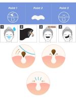 Набор патчей для очищения кожи носа от черных точек THE SAEM Secret Pure Nose Clear Patch Set - вид 1 миниатюра