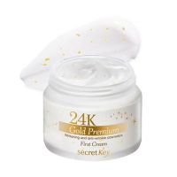Крем для лица с экстрактом золота SECRET KEY 24K Gold Premium First Cream - вид 1 миниатюра
