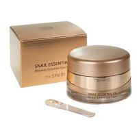 Крем с улиткой антивозрастной для кожи вокруг глаз THE SAEM Snail Essential EX Wrinkle Solution Eye Cream