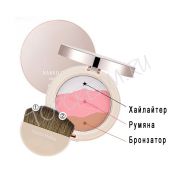 Многофункциональное средство 3 в 1 HOLIKA HOLIKA Naked Face Multi Pact - вид 1 миниатюра