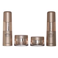 Набор уходовой антивозрастной косметики с улиточным муцином THE SAEM Snail Essential EX Wrinkle Solution Skin Care 3 Set - вид 3 миниатюра