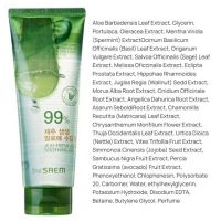 Увлажняющий многофункциональный гель 99% с алоэ вера в тубе THE SAEM Jeju Fresh Aloe Soothing Gel 99% Tube - вид 3 миниатюра