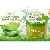 Универсальный увлажняющий и успокаивающий гель с алоэ вера 98% ORGANIA Aloe Vera Shooting Gel 98% - вид 1 миниатюра