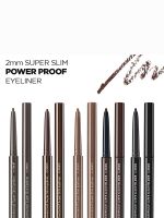 Супер-тонкий выдвижной карандаш для век THE SAEM Eco Soul Powerproof Super Slim Eyeliner - вид 5 миниатюра