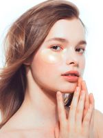 Гидрогелевые патчи с золотом и муцином улитки антивозрастные PETITFEE Gold & Snail Hydrogel Eye Patch - вид 2 миниатюра