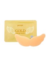 Гидрогелевая маска с золотом для шеи, 5 шт. PETITFEE Gold Neck Pack 5 pcs - вид 2 миниатюра
