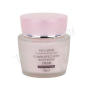 Увлажняющий крем с цветочными экстрактами 3W Clinic Flower Effect Extra Moisturizing Cream