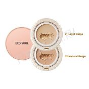 ББ крем-мусс увлажняющий, сменный блок THE SAEM Eco Soul Spau BB Cake SPF50+ PA+++ Refill - вид 1 миниатюра