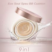 Ультраувлажняющий ББ-крем, сменный блок THE SAEM Eco Soul Spau BB Cushion SPF50+ PA+++ Refill - вид 2 миниатюра