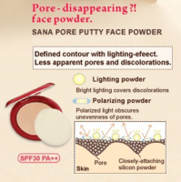 Маскирующая пудра для лица SANA PORE PUTTY FACE POWDER Natural Beige SPF30 PA++ - вид 1 миниатюра